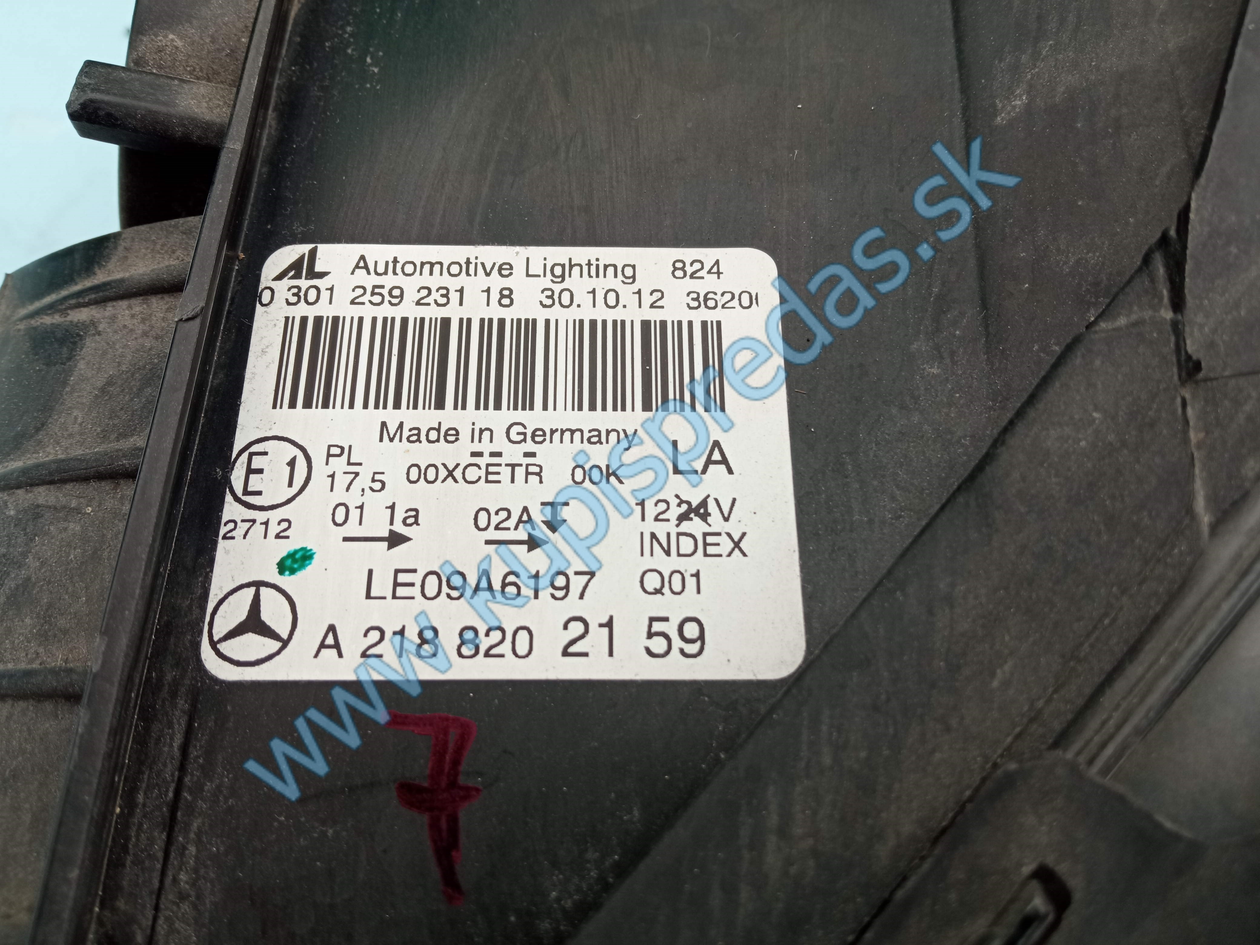 MERCEDES W218 FULL LED A218 820